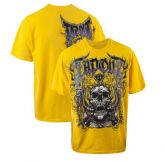 Camisa Caveira MMA Amarela
