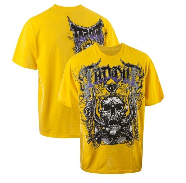 Camisa Caveira MMA Amarela